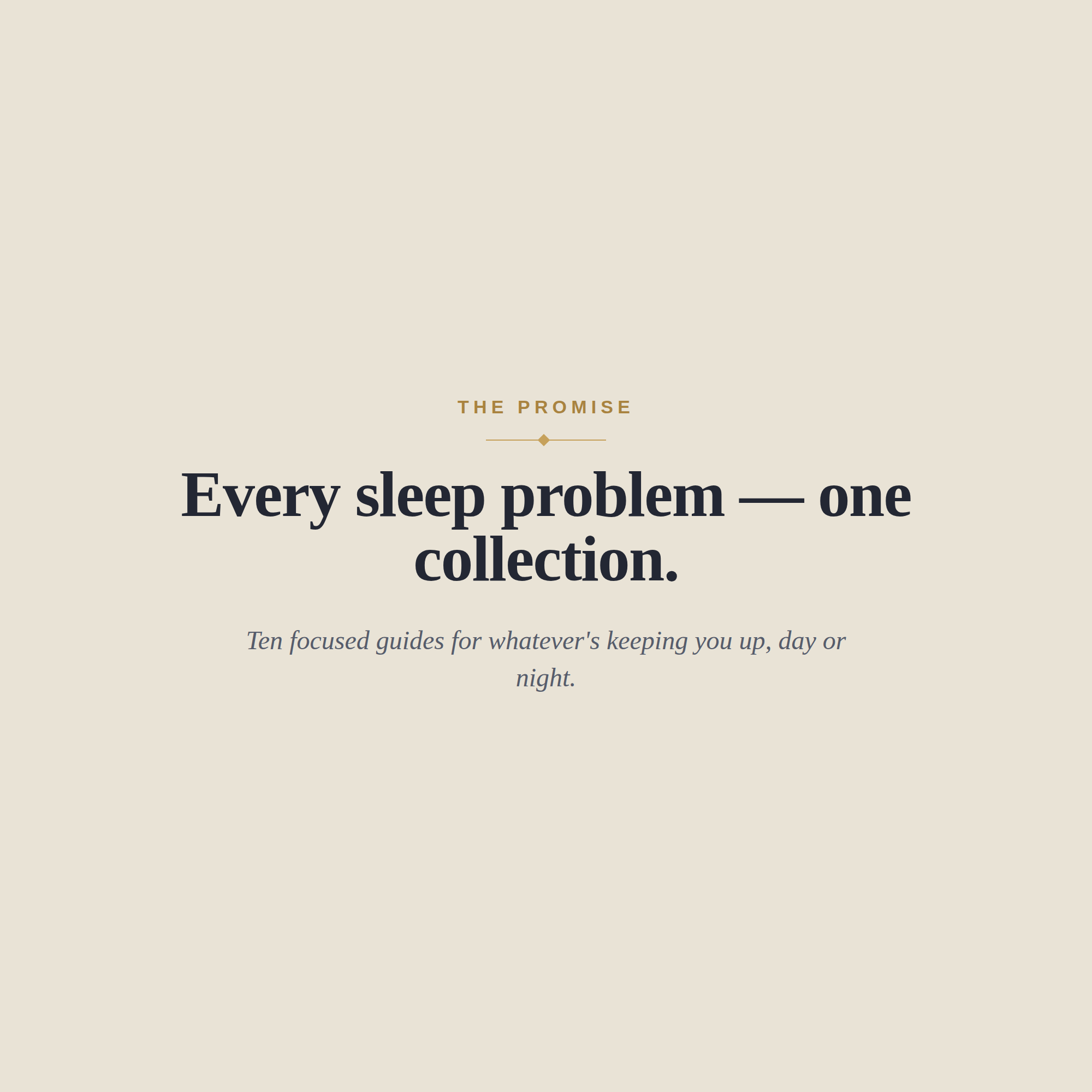 The Complete Quiet Hours Collection — All 10 Sleep Guides