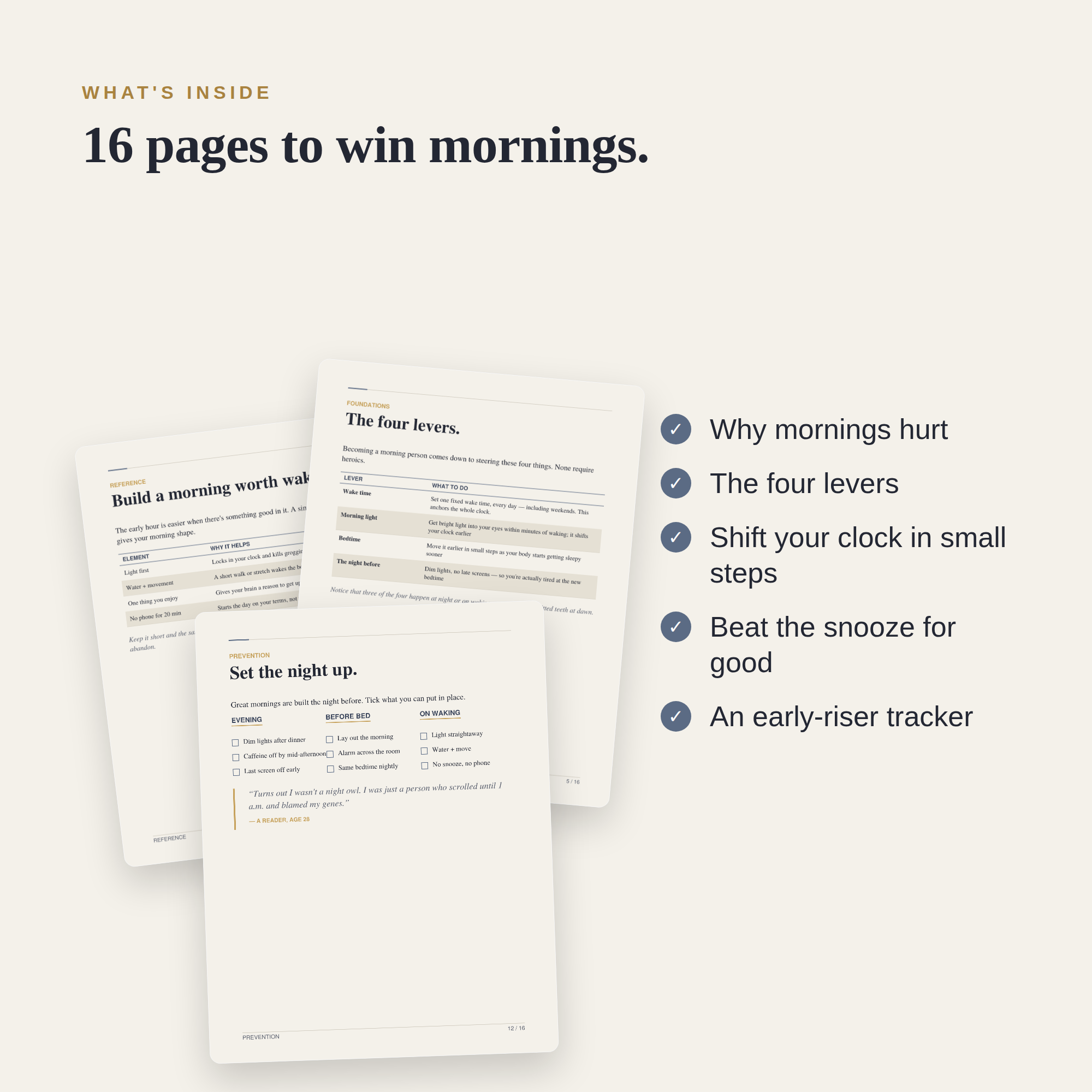 The Early Riser — Become a Morning Person Without the Misery