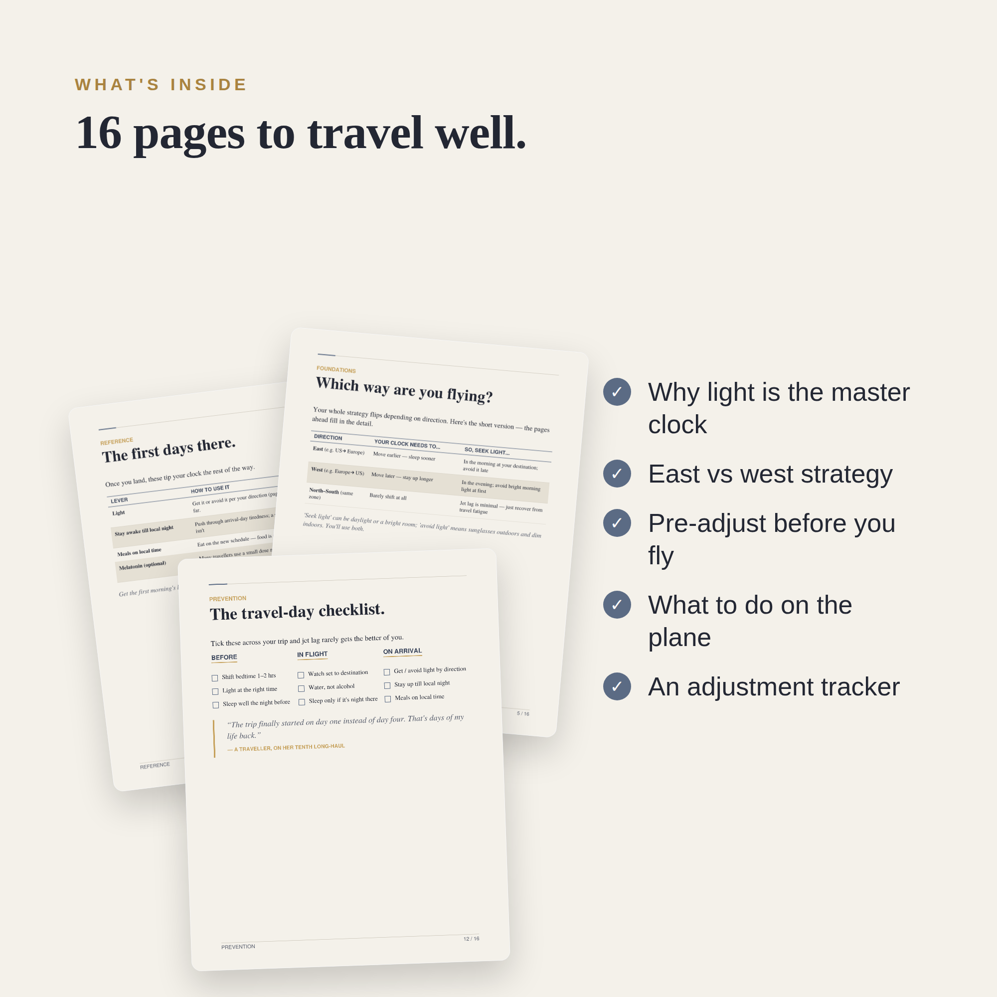 The Jet Lag Fix — Beat Jet Lag and Sleep Well While Travelling