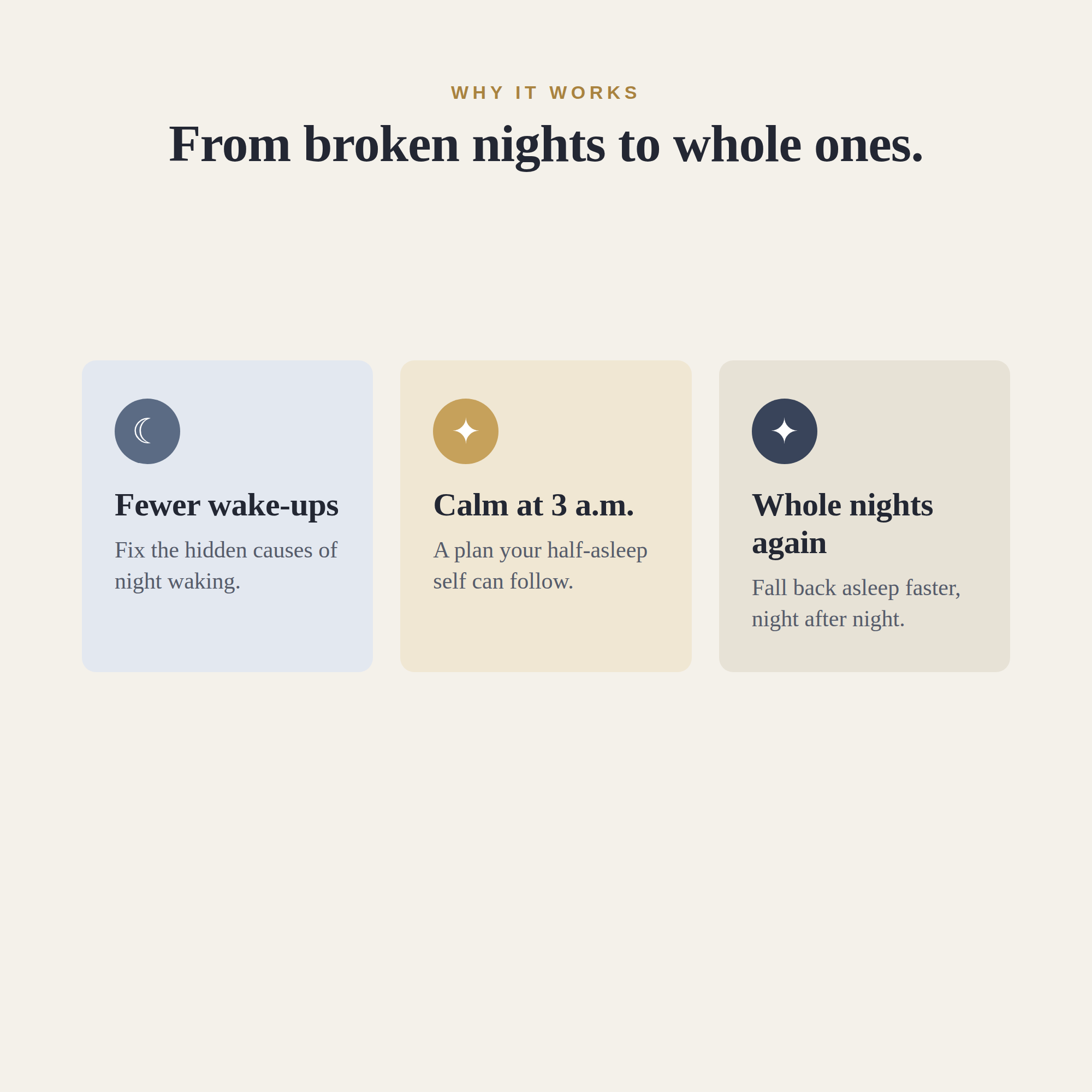 The 3 A.M. Fix — Why You Wake at Night and How to Fall Back Asleep