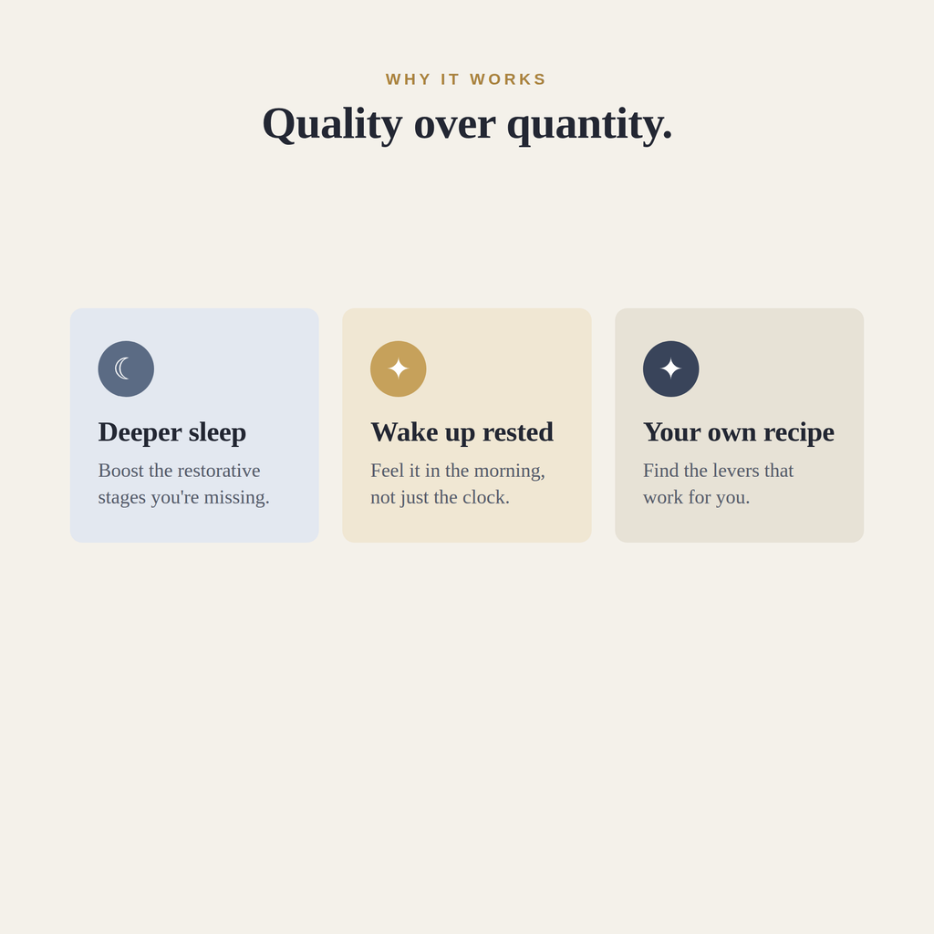 The Deep Sleep Guide — Wake Up Truly Rested by Fixing Sleep Quality