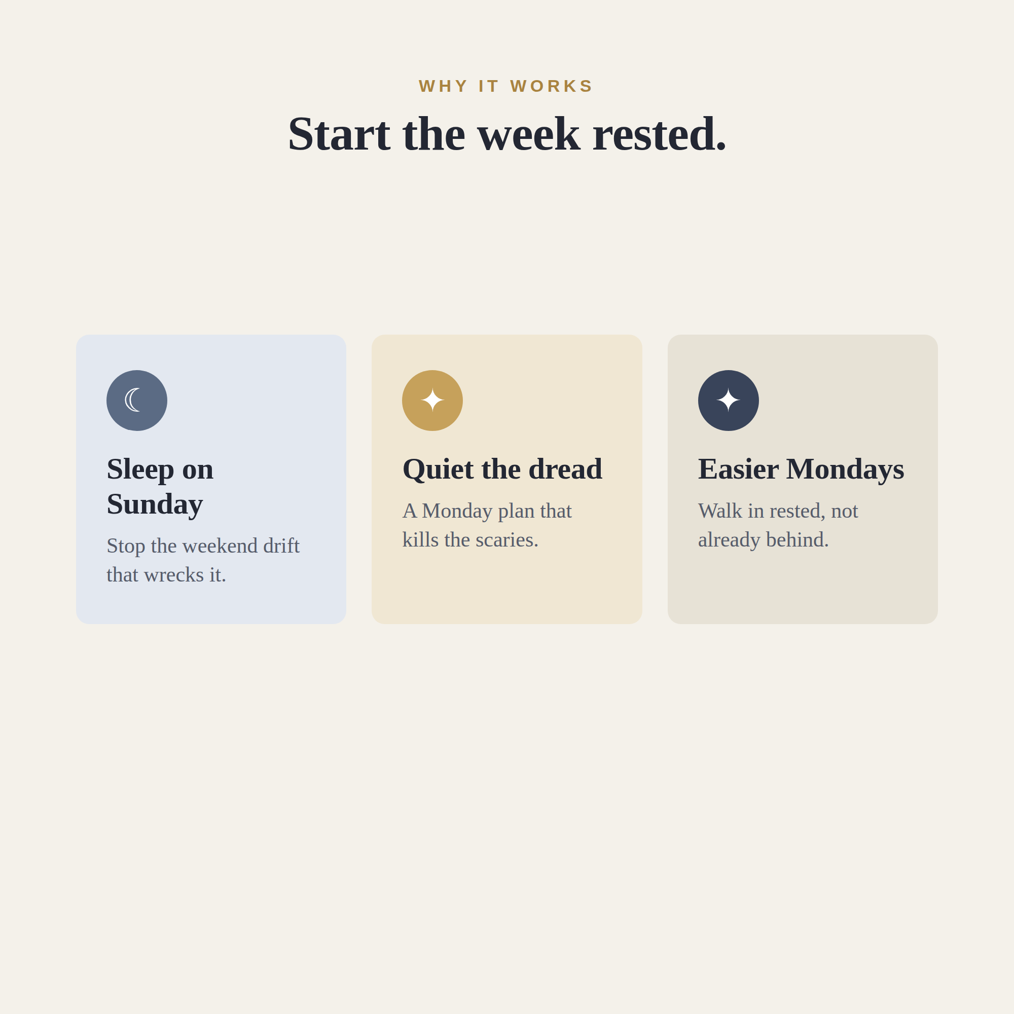 The Sunday Reset — Beat Sunday-Night Insomnia and Weekend Drift