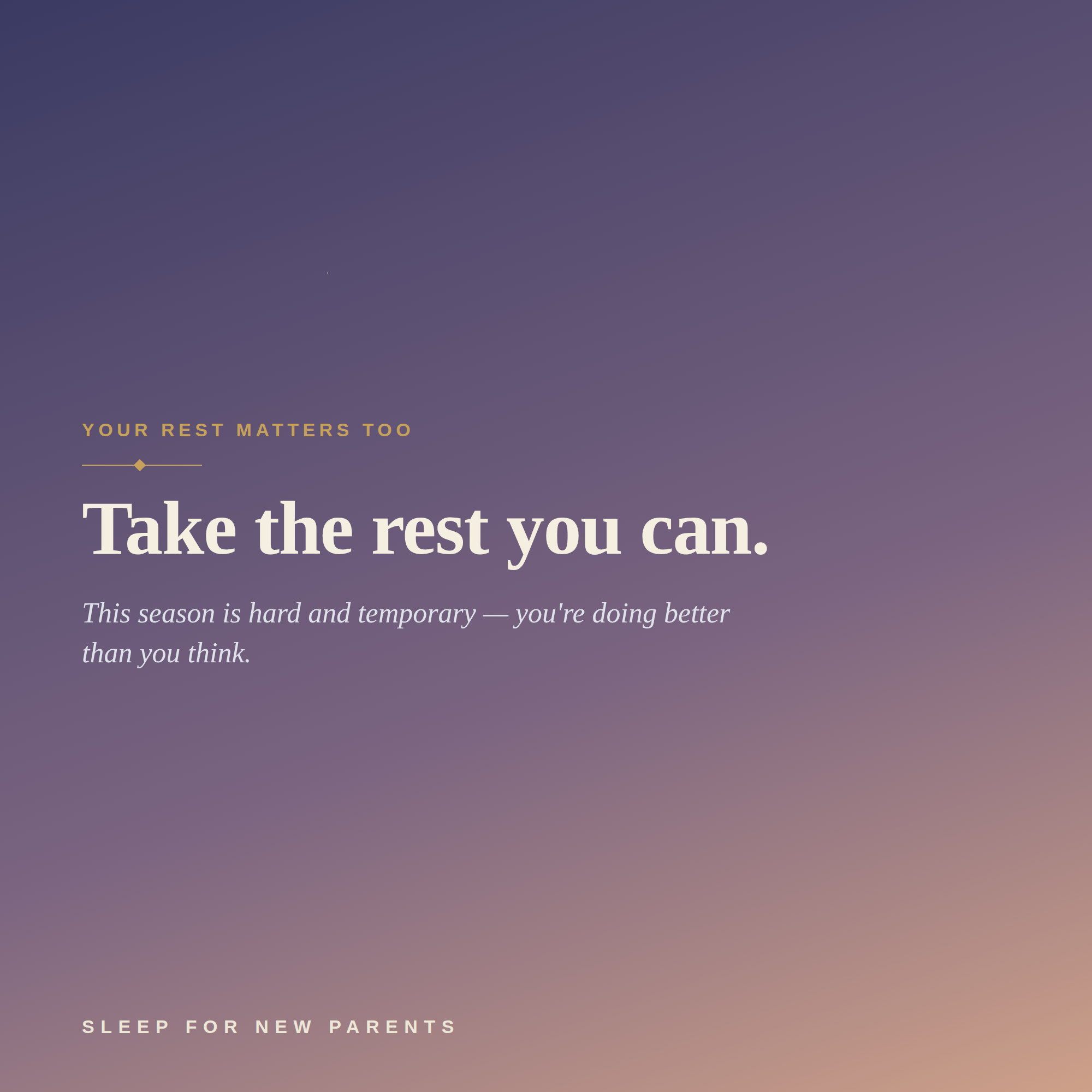 Sleep for New Parents — Surviving Broken Nights with a Baby
